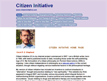 Tablet Screenshot of citizeninitiative.com